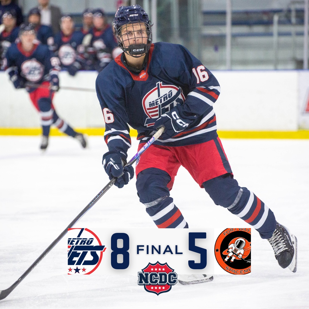 Lets go!!!! Jets sweep the Spacemen NCDC and Premier. Visited Fort Wayne for the day, left with 4 points! 

8-5 NCDC Final. 🥅Bogert with the win. Shots 40-37 Jets.

Goals by: 🚨Valette, 🚨🚨Krtanjek (2), 🚨Stone, 🚨Marshall, 🚨Dunn, 🚨Johnson, 🚨Nordbeck.