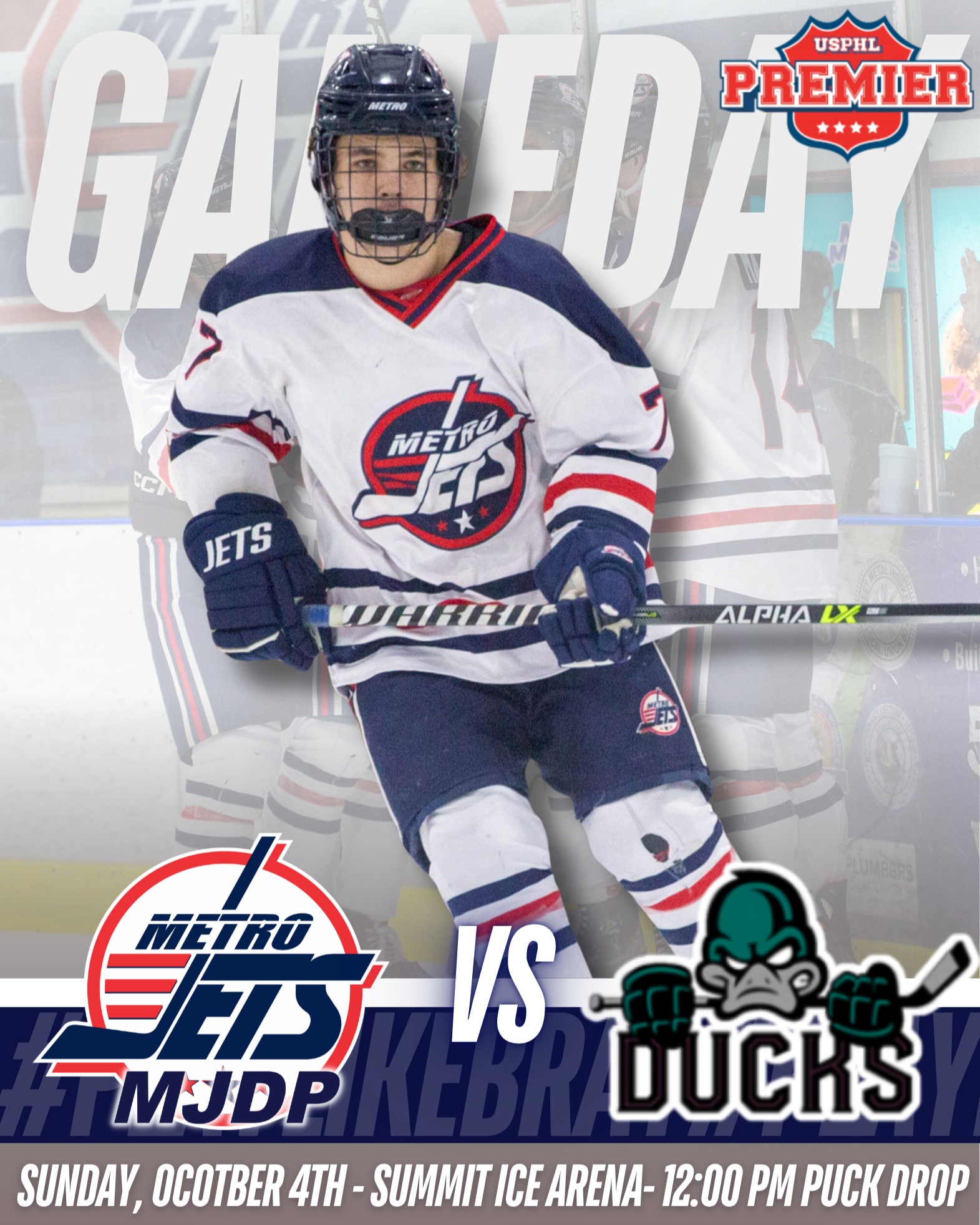 FINAL DAY - Chicago Showcase. Our MJDP team takes on the Dells Ducks for their final game. MJDP currently 3-0 on the weekend and looking to finishing the sweep in Illinois! 12:00PM (CST) - MJDP vs Dells Ducks Tune in: blackbearsports.tv #PlayLikeBray