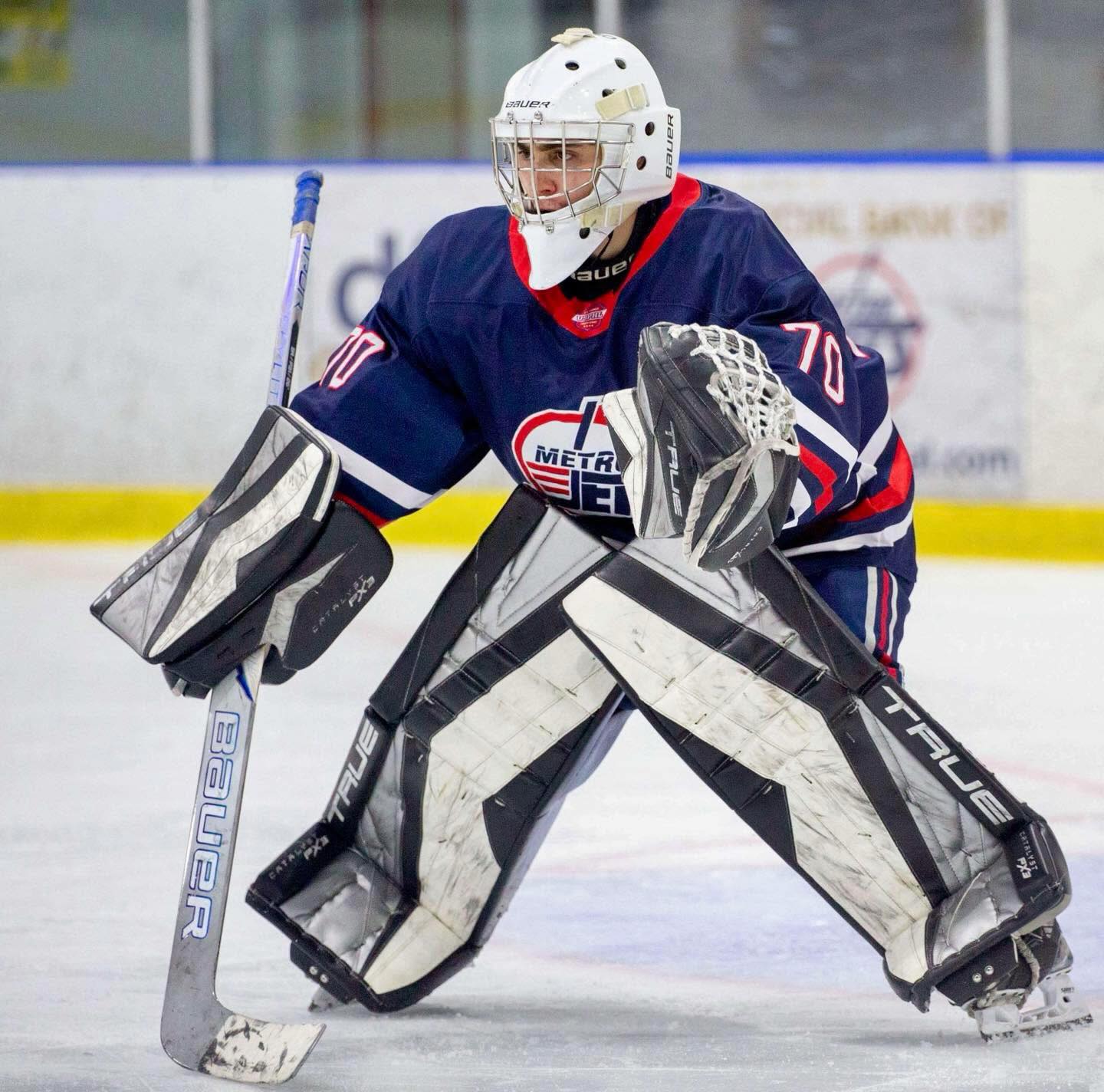 The #MetroJetsMaskedMen have excelled in the crease over the years! 

Arnaud Paradis (2025-26) - just a 2009 birth year, too!

#TendySaturday #PlayLikeBray