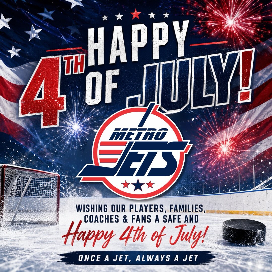 From all of us with the #MetroJets to all of you!
Happy Birthday, USA!!
#America250 #PlayLikeBray