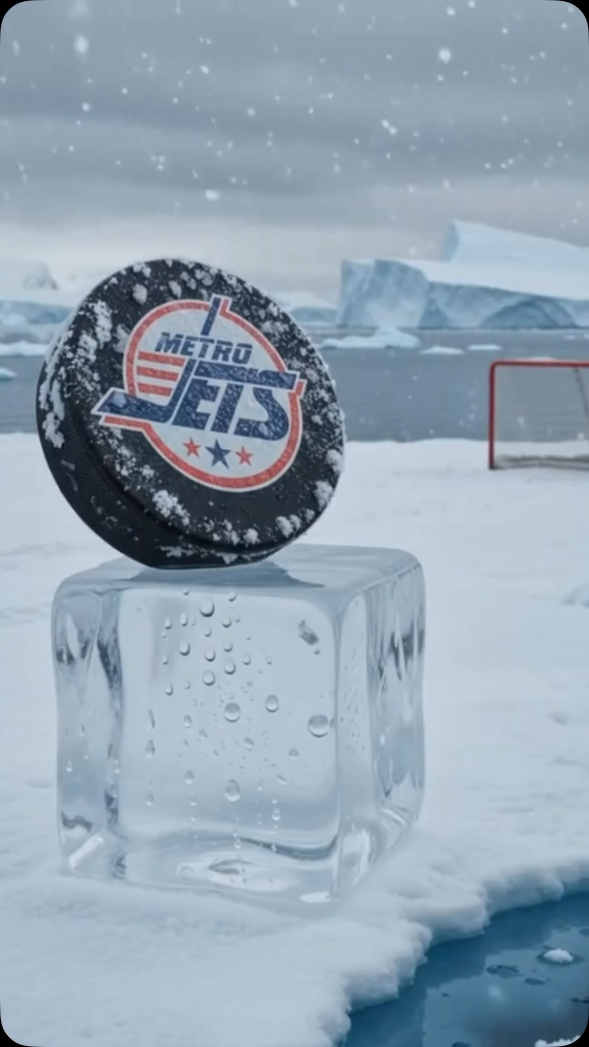 The season is officially defrosting... 🧊🏒

September can’t come soon enough. 👀
#metrojets #usphl #icehockey #playlikebray