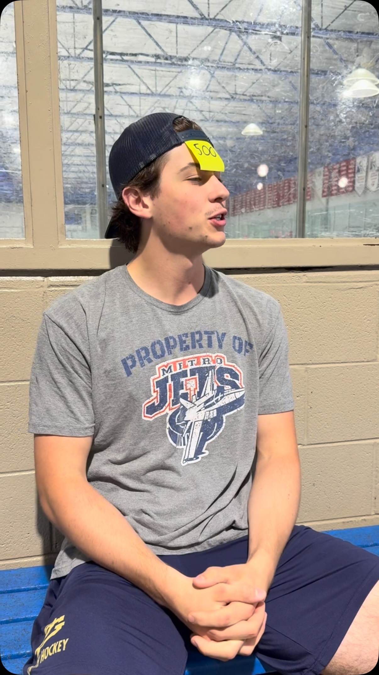 1-500 might have been too high😂
#metrojets #juniorhockey #usphl
