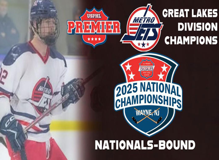 Metro Jets survive close three-game series, earn seventh straight USPHL Nationals berth