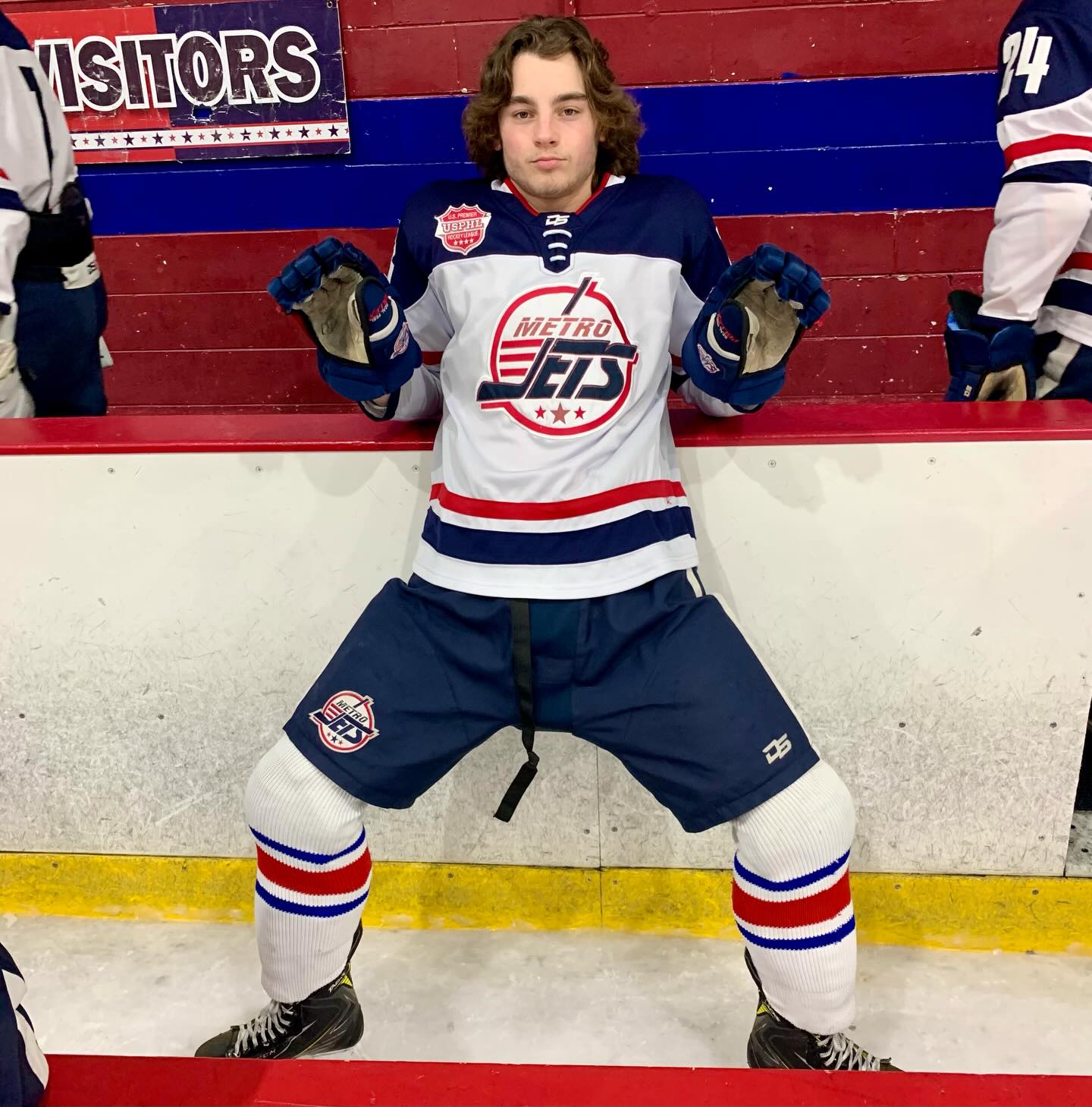 #MetroJets forward Joey Mocnik says “this one’s going on the ‘gram” during Jets Picture Day on March 4, 2021.

#FlashbackFriday #PlayLikeBray