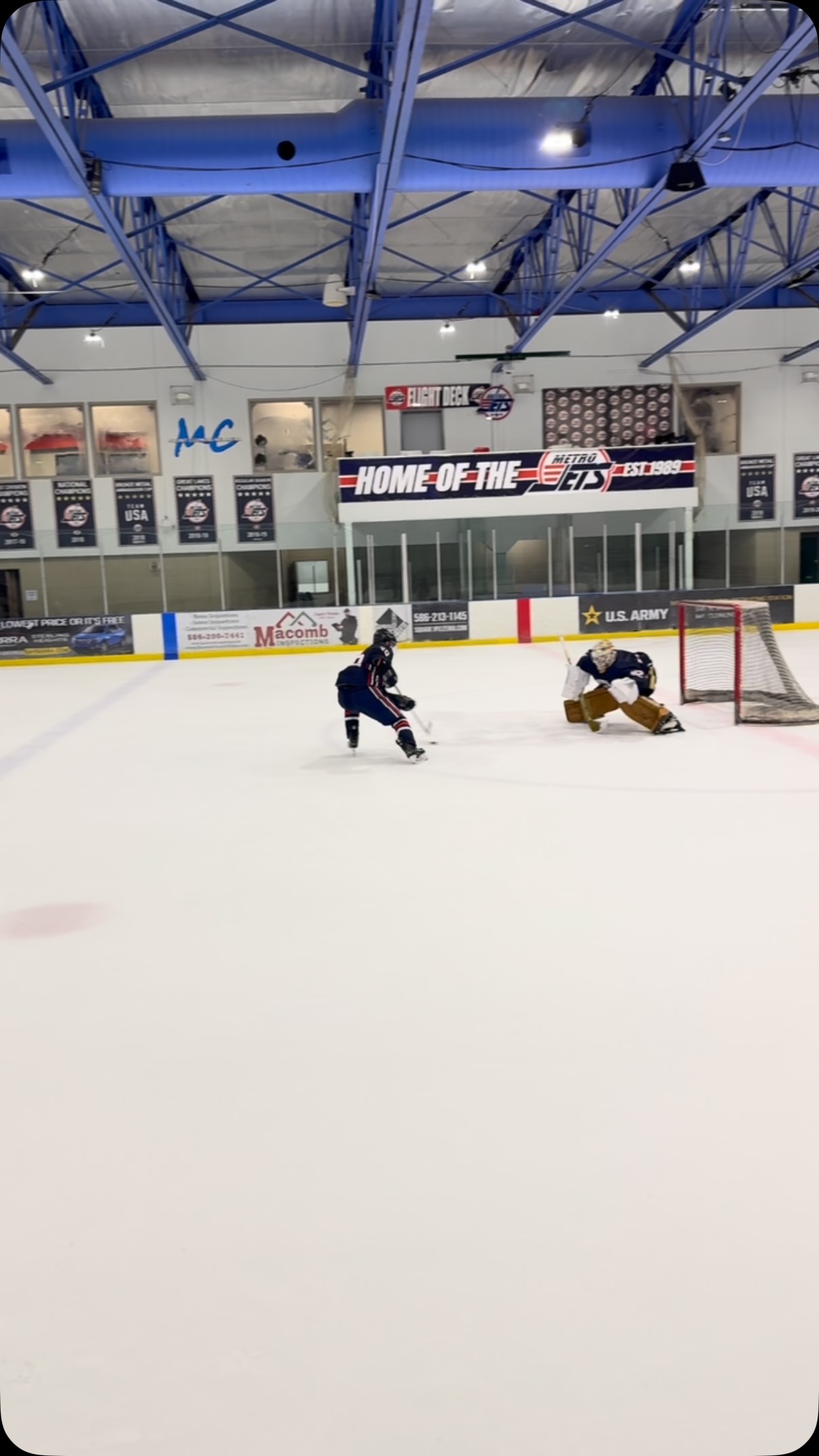 Development Camp: SUCCESS✅🔥
The work’s not stopping here…
Next up: Training Camp💪🏼🏒
#playlikebray #metrojets #hockey #juniorhockey #training
