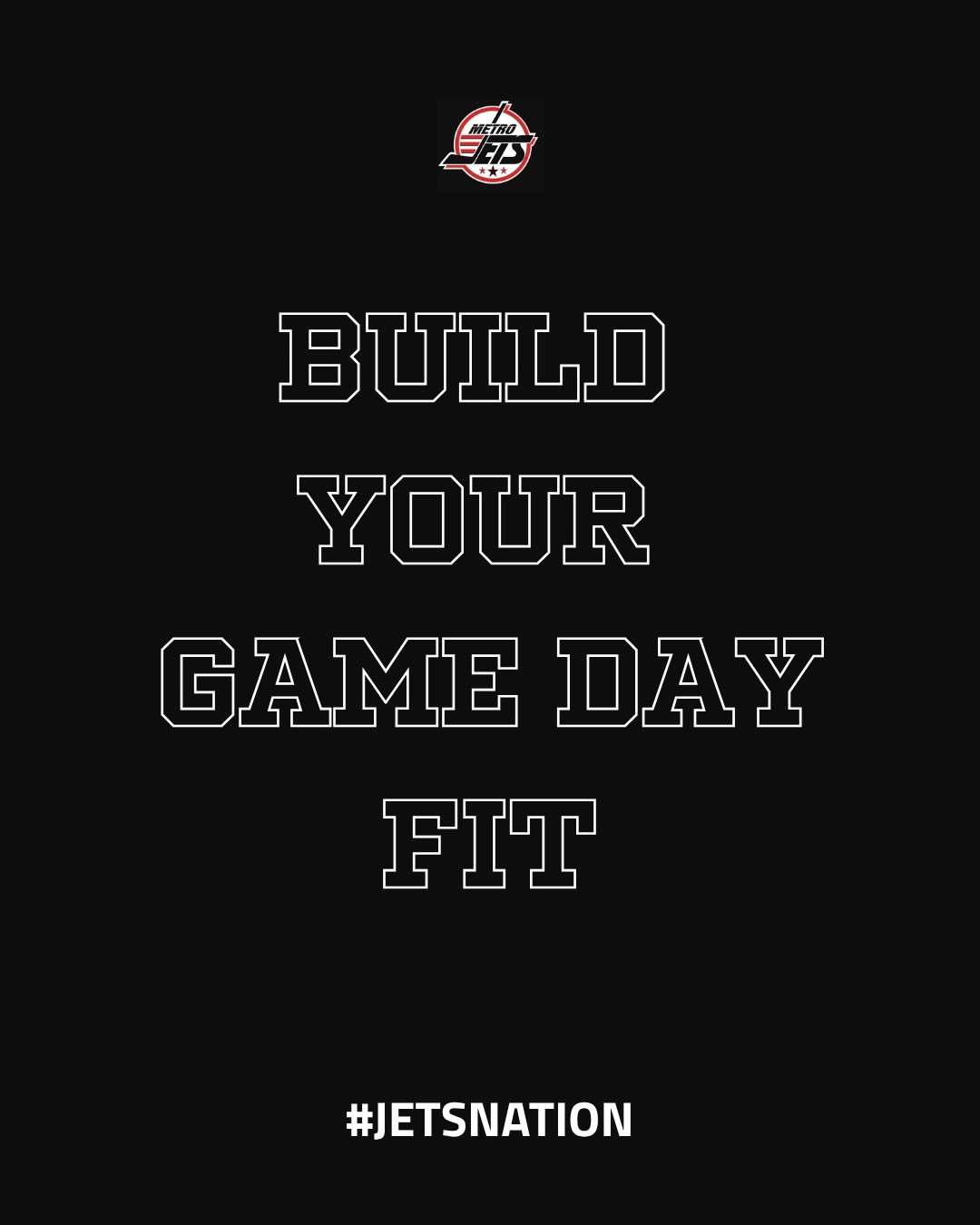 Okay, Jets Nation… build your fit. 👀🏒
Tee + sweatpants?
Sweatshirt + hat?
All of the above?
Drop your picks in the comments 👇
🔔 Available for purchase at shopmetrojets.breakawaysports.net
#jetsnation #metrojets #onceajetalwaysajet #usphl #playlikebray