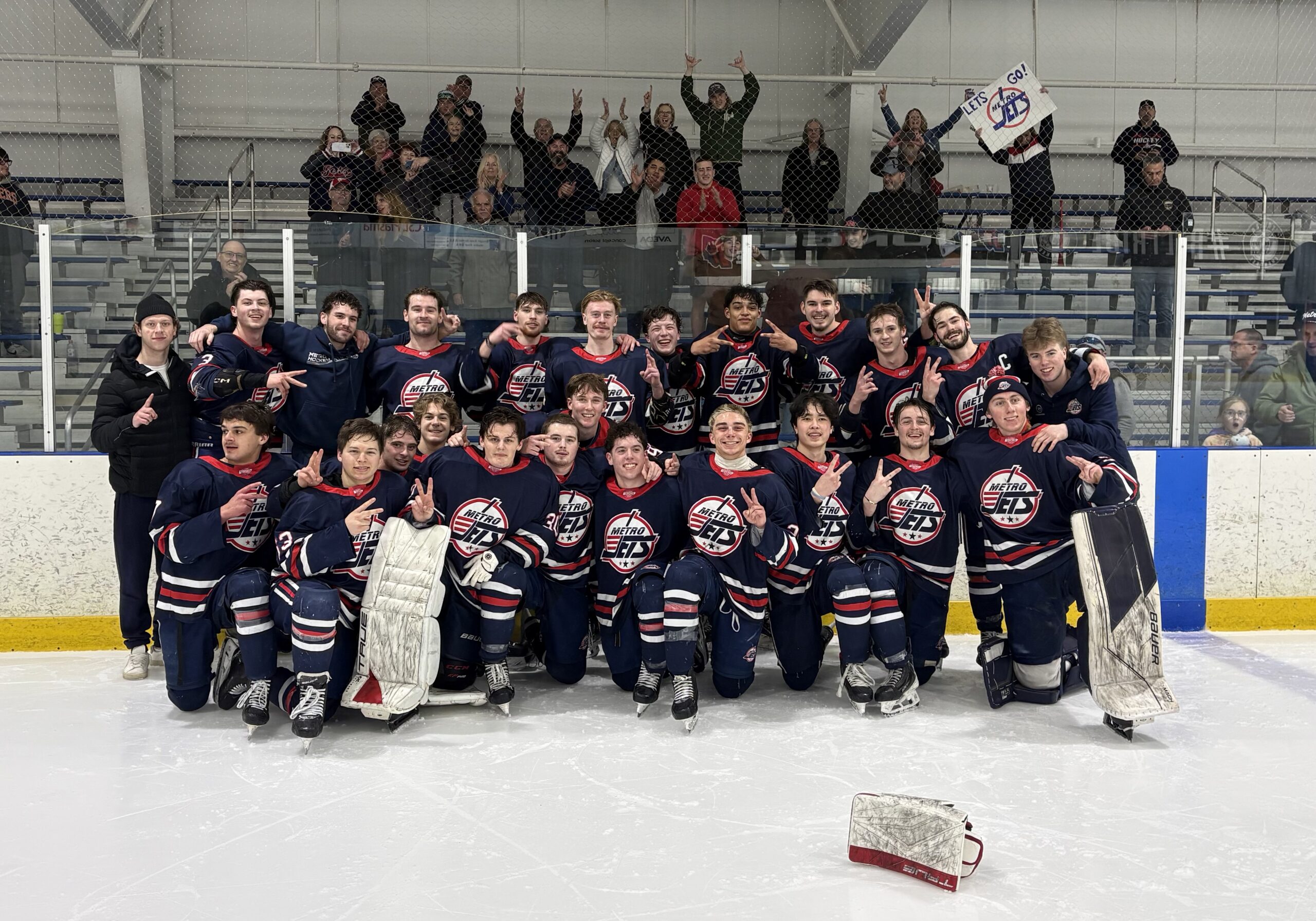 Jets rally with pair of road overtime wins to knock off Toledo, claim USPHL Great Lakes Division title