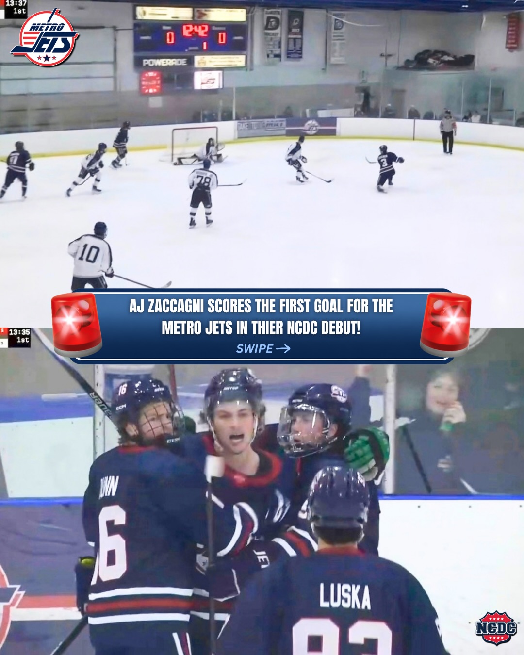 new conference, same METRO BOOMIN!! 💥😤
#metrojetshockey