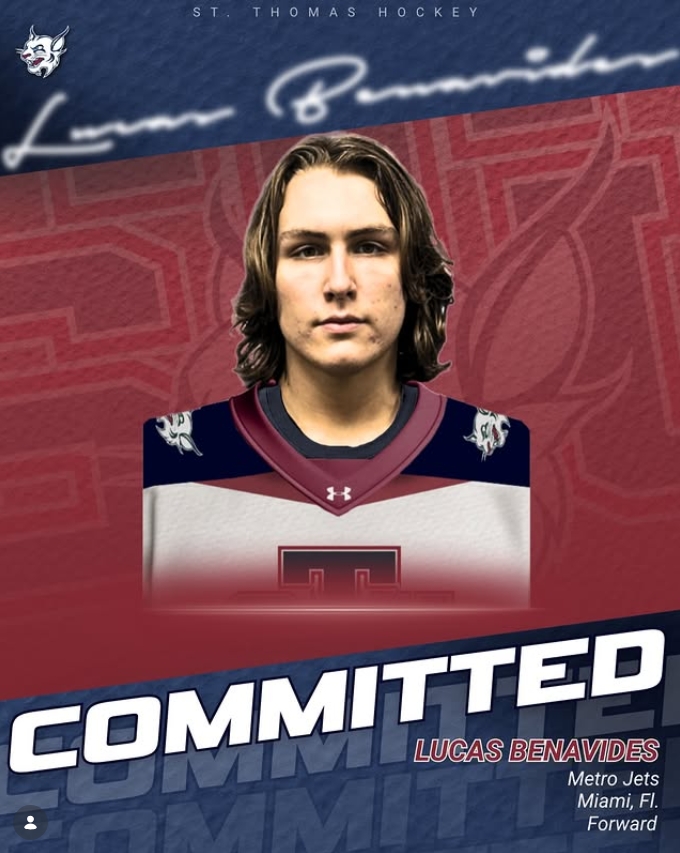 Jets forward Benavides-Forte heading home to join new college hockey team at St. Thomas University
